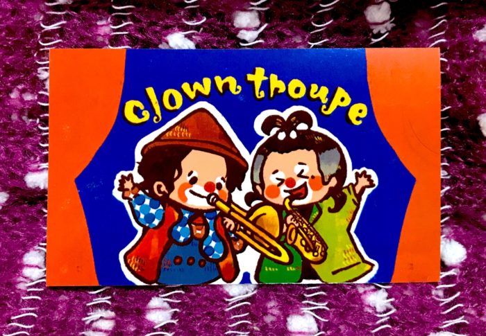 「clown troupe」ステッカー